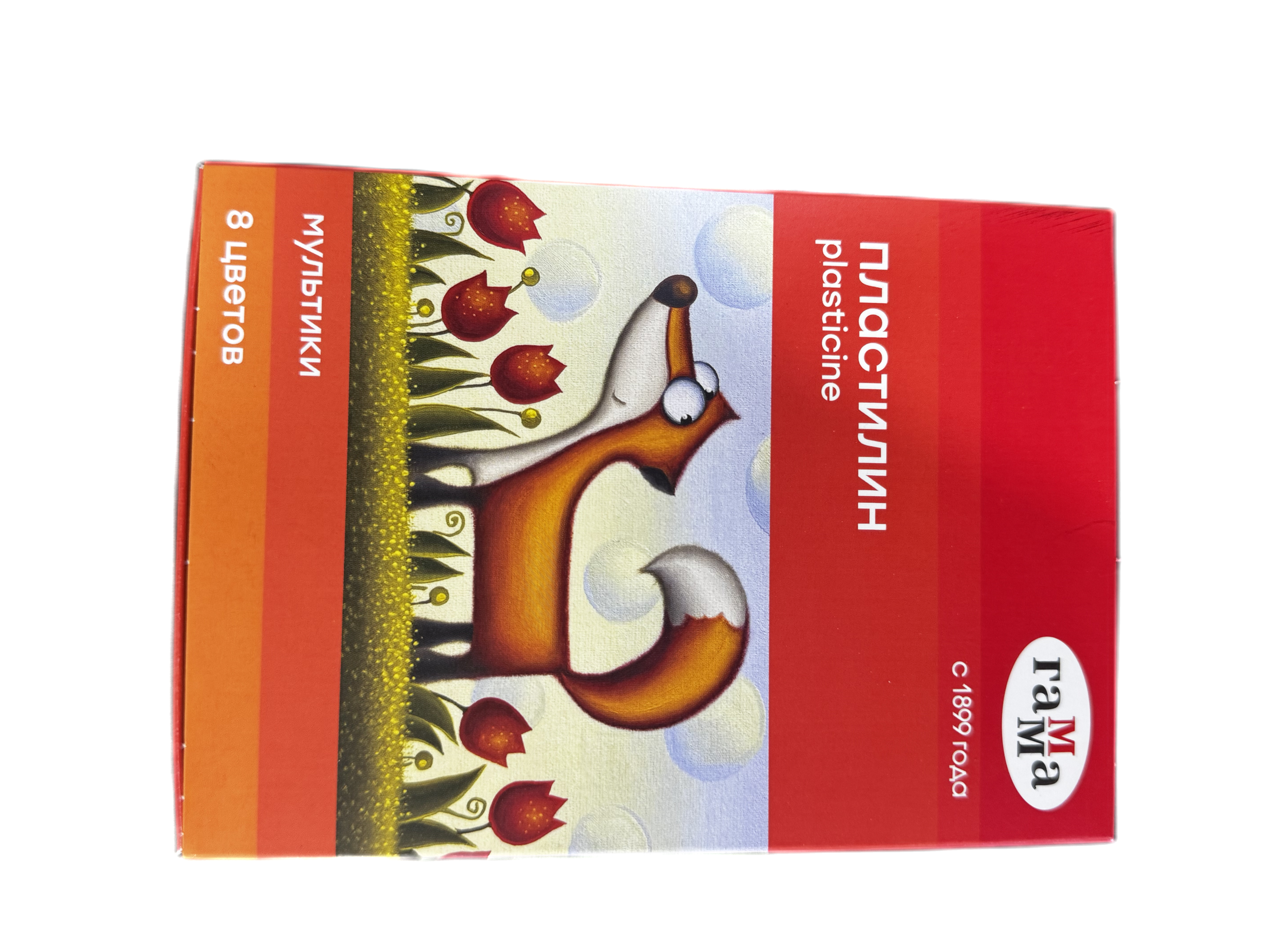 Пластелин гамма 8 цв