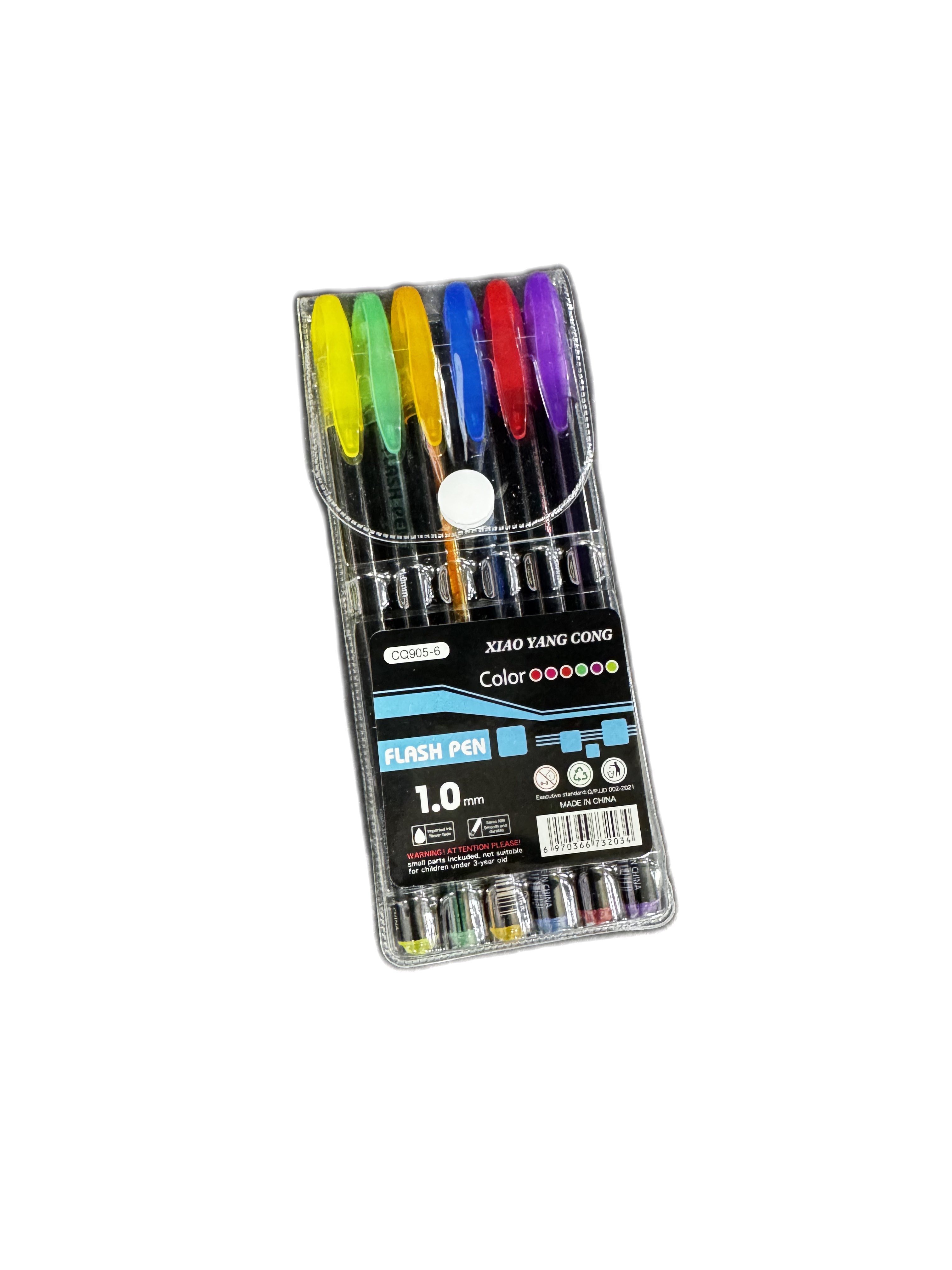 Ручки гелевые цветные