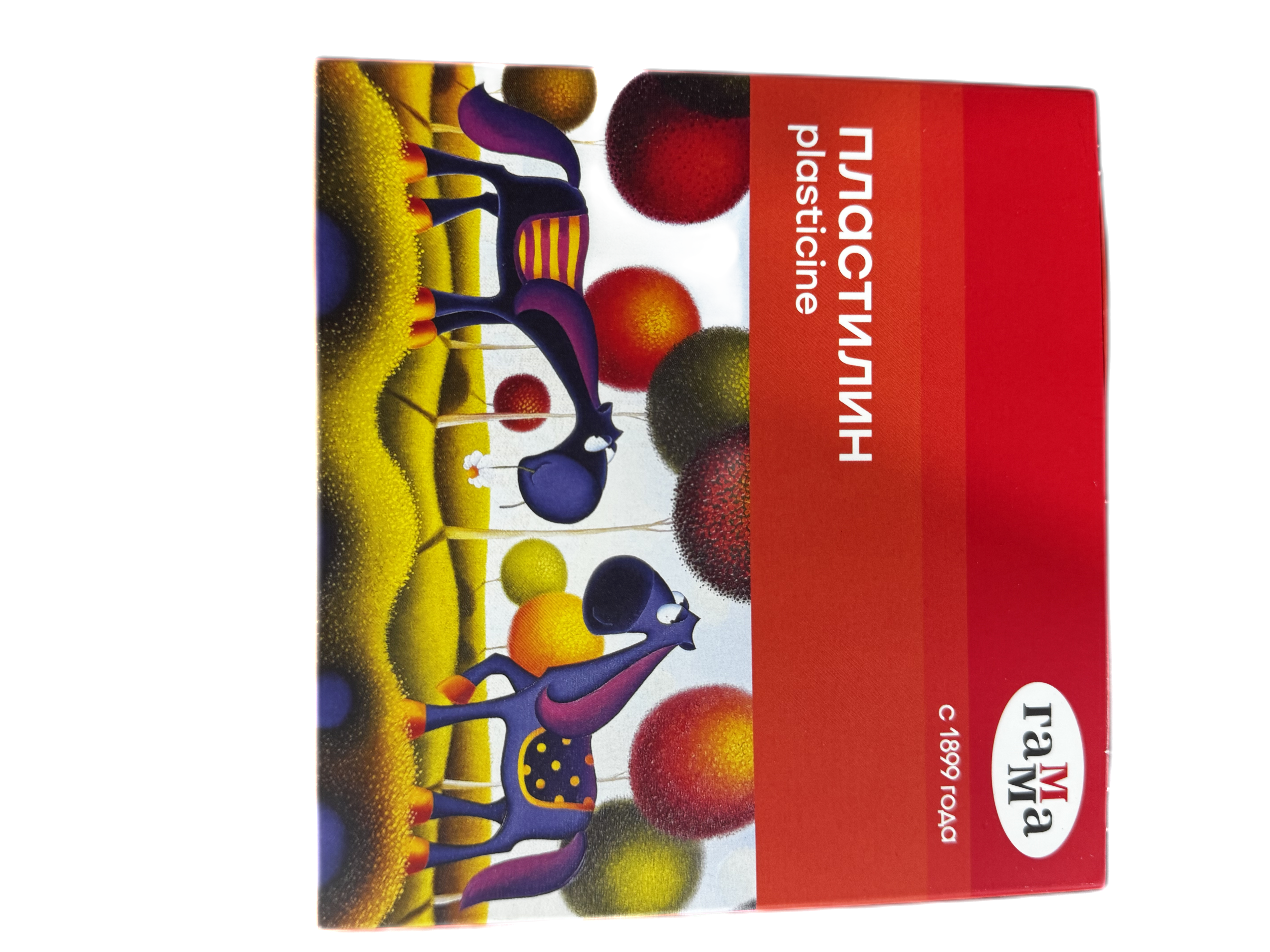 Пластелин гамма 10 цв