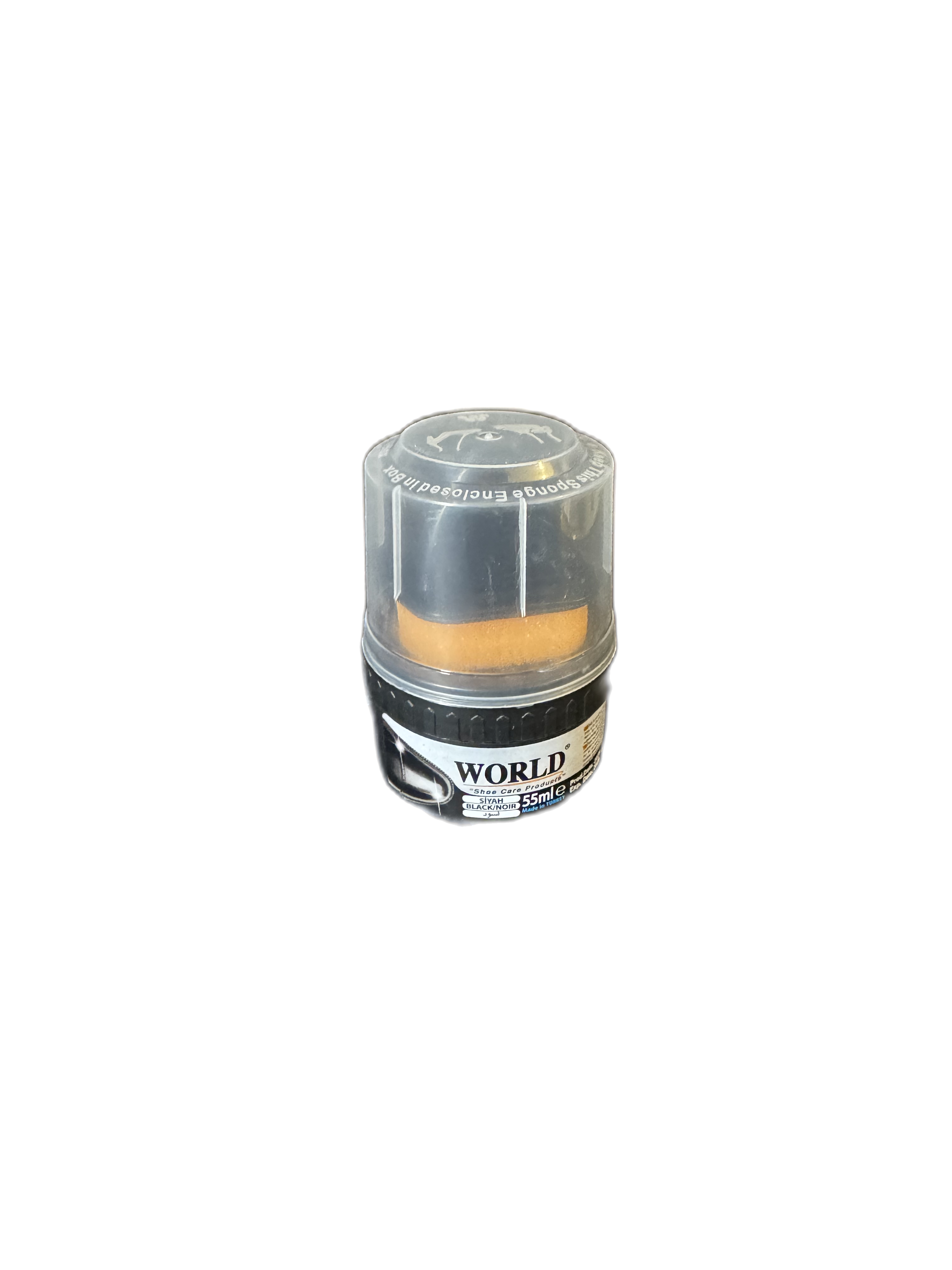 Вакс для обуви с губкой