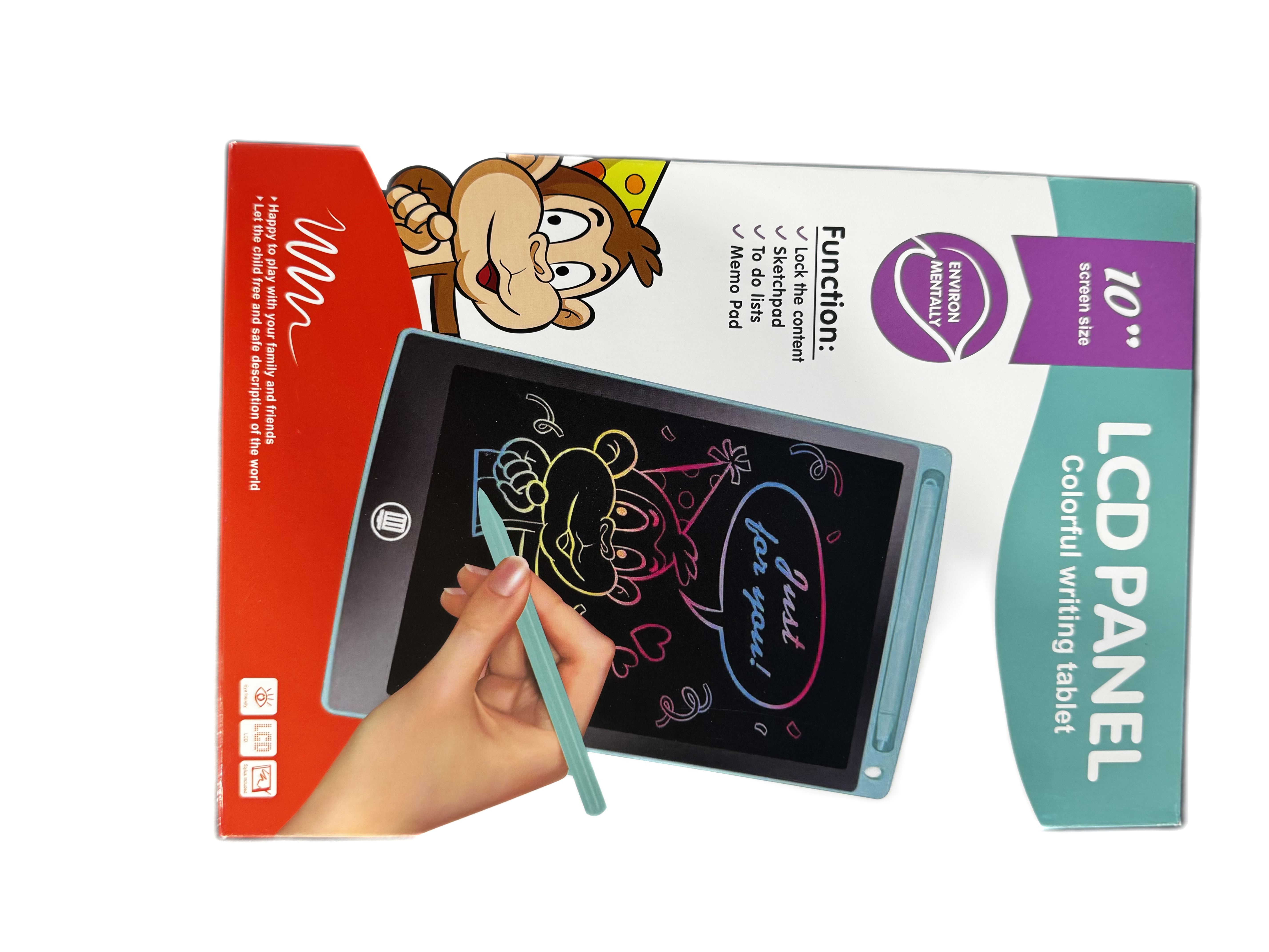 Доска эл цветной 10