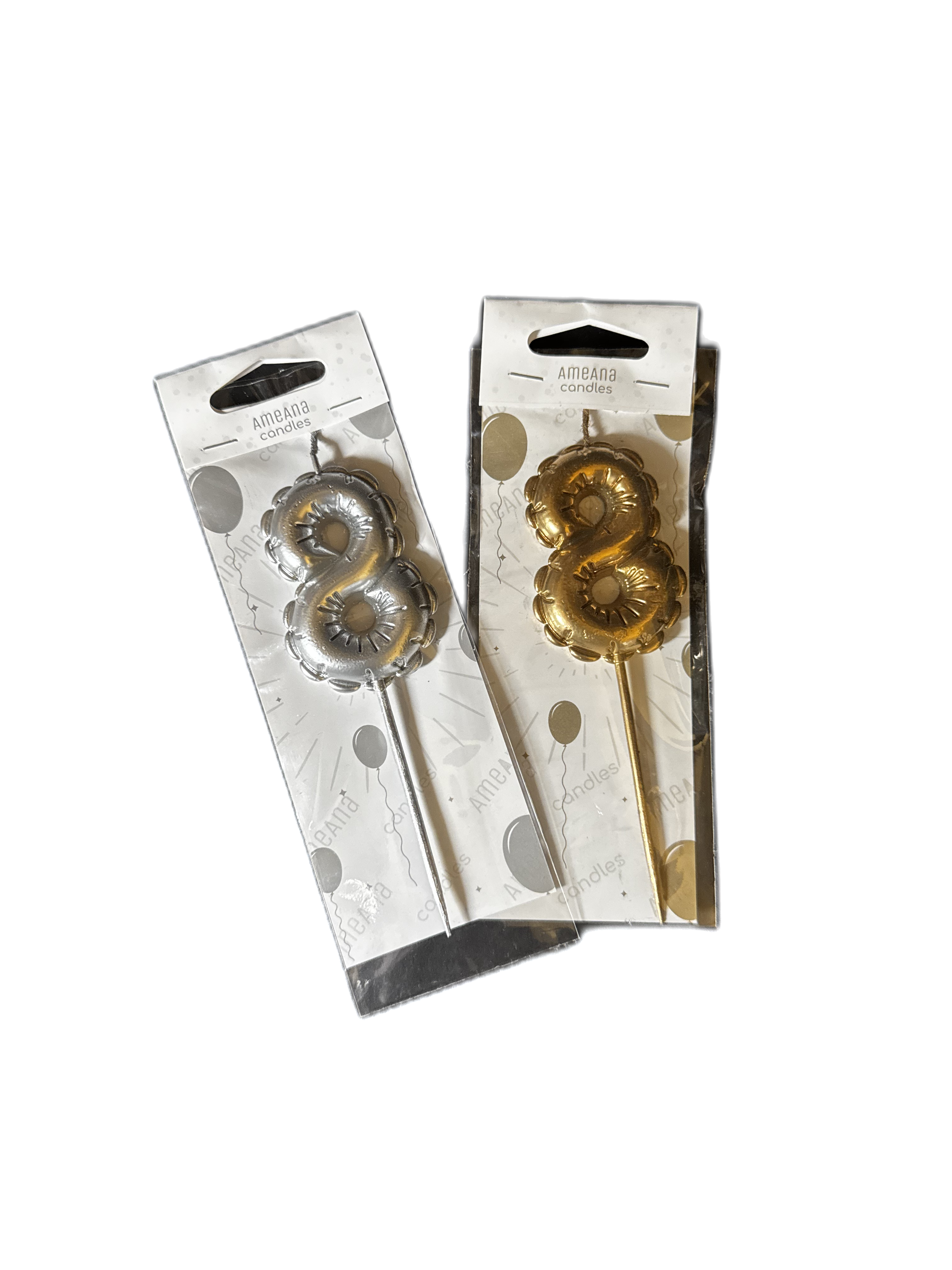 Свечи цифры