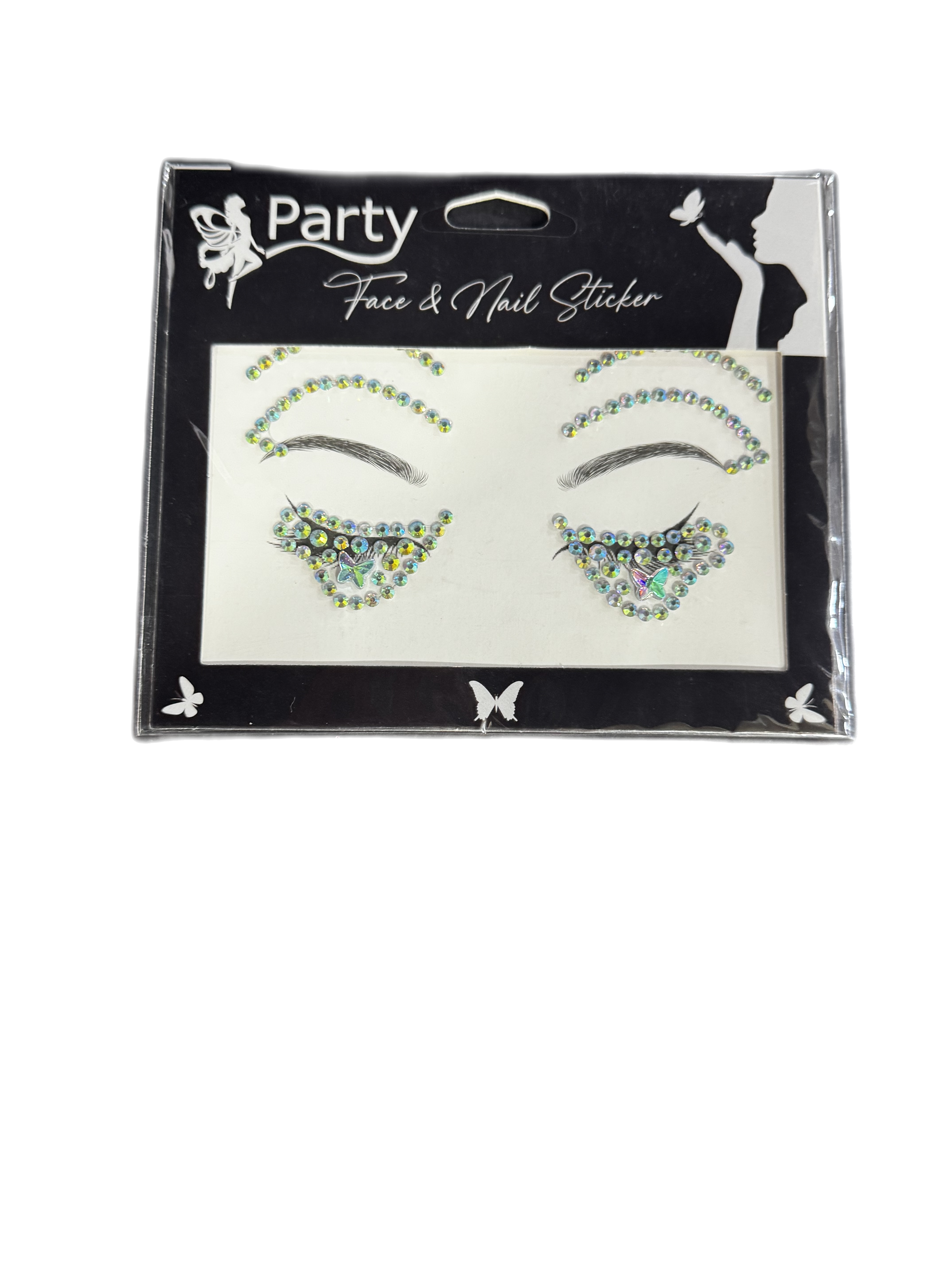 Наклейка камни для лица 1