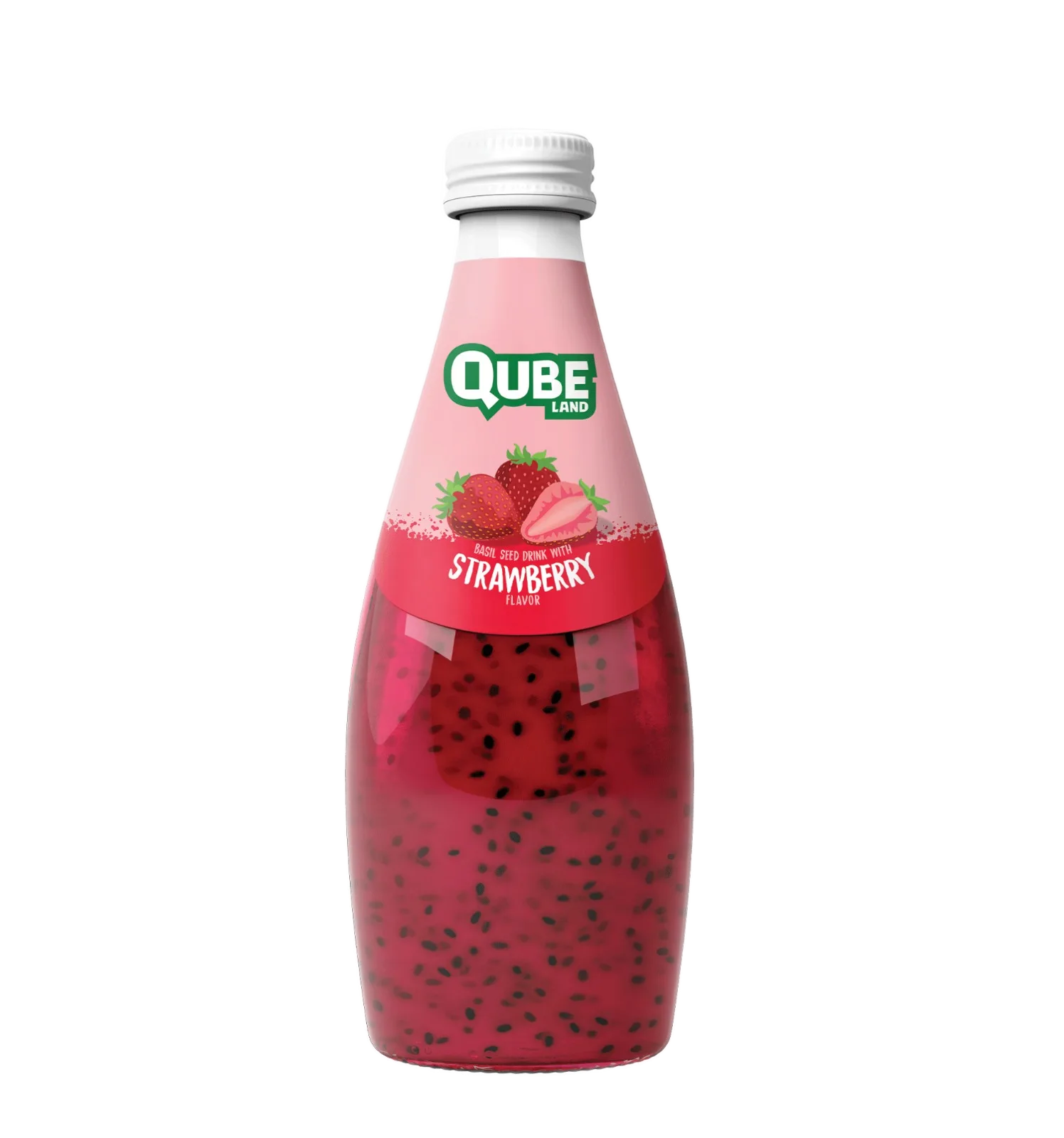 հյութ ելակ ս սերմերով չիա 300մլ