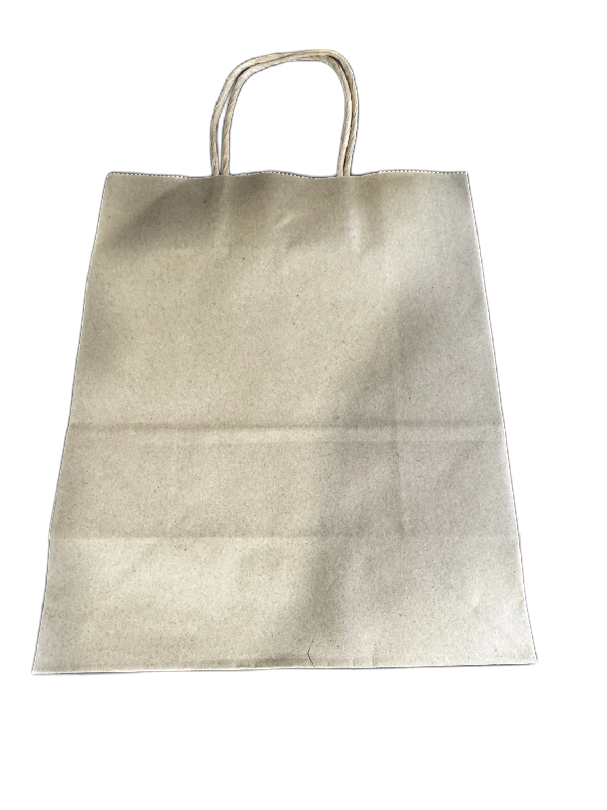 թղթե տոպրակ միագույն  22*27