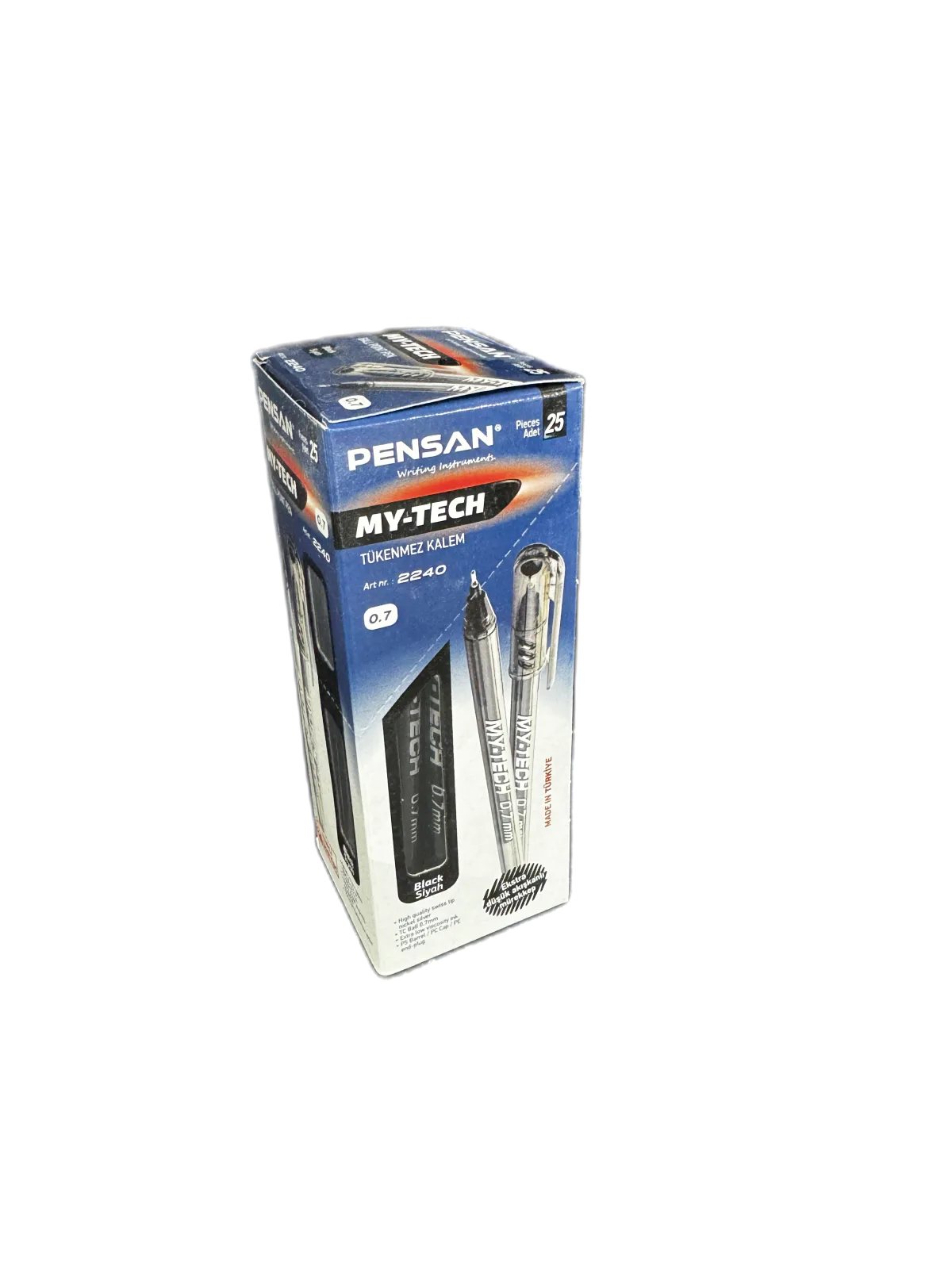 գրիչ գնդիկավոր my-tech սև