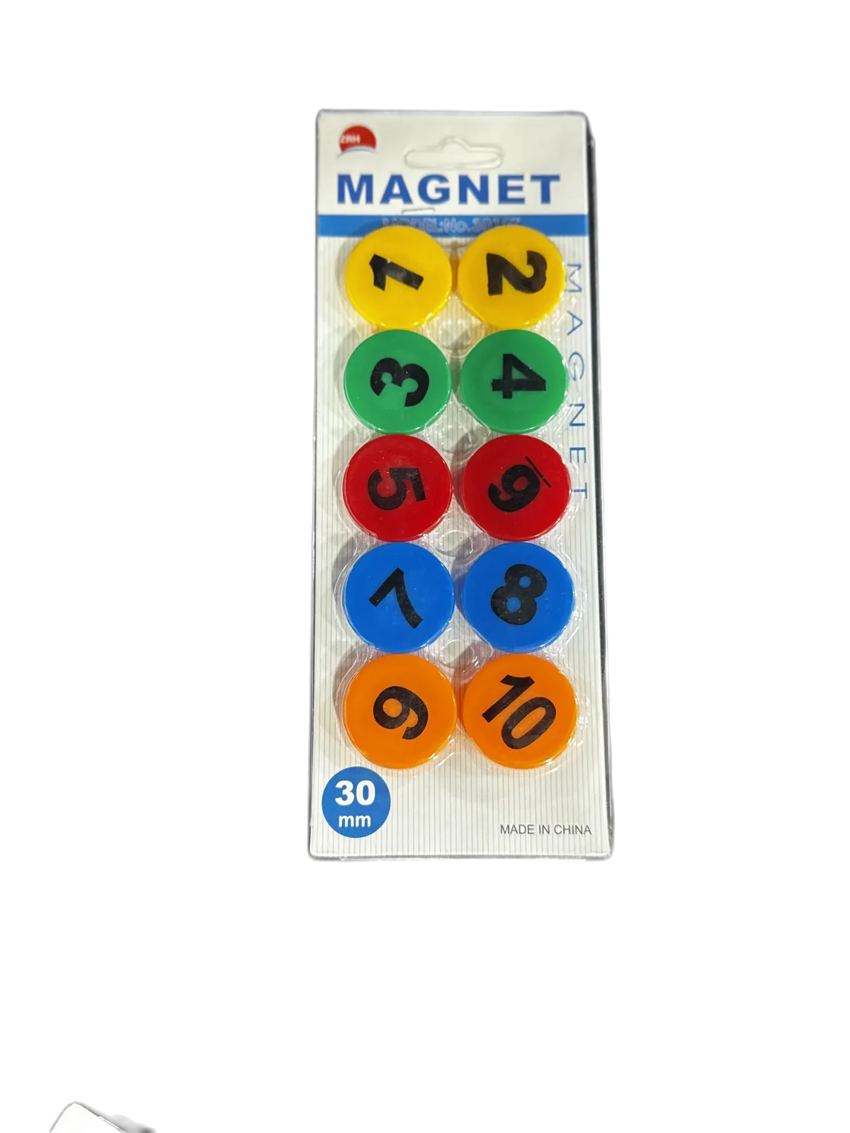 գրատախտակի մագնիս թիվ