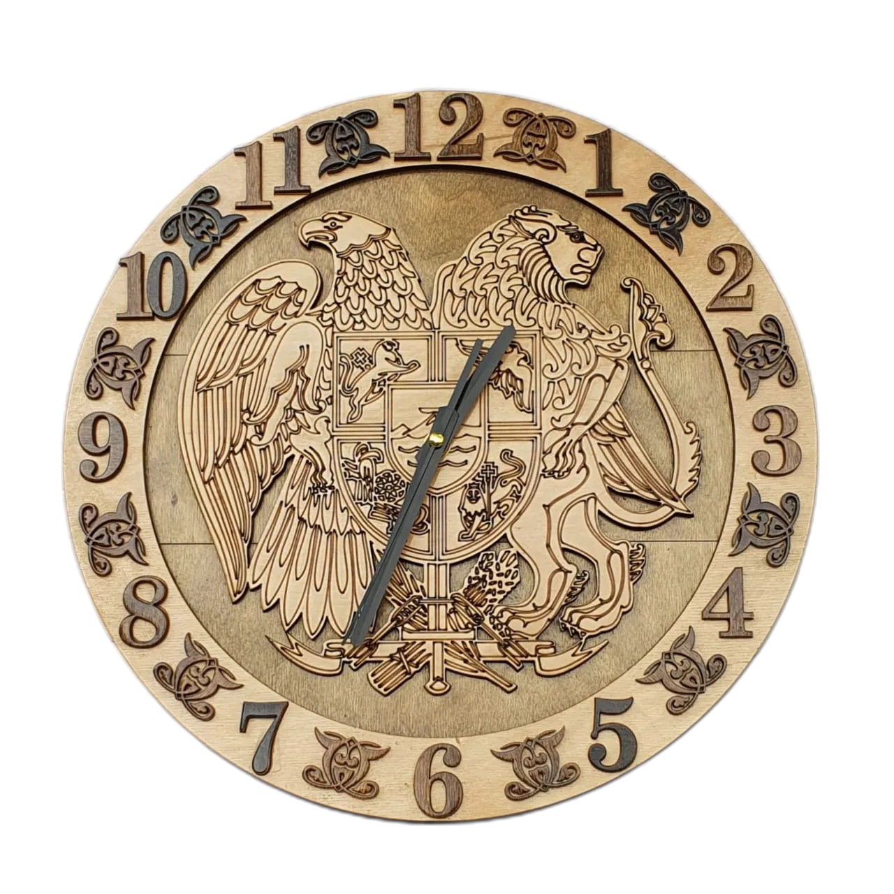 Ժամացույց՝ Հայաստանի զինանշանով