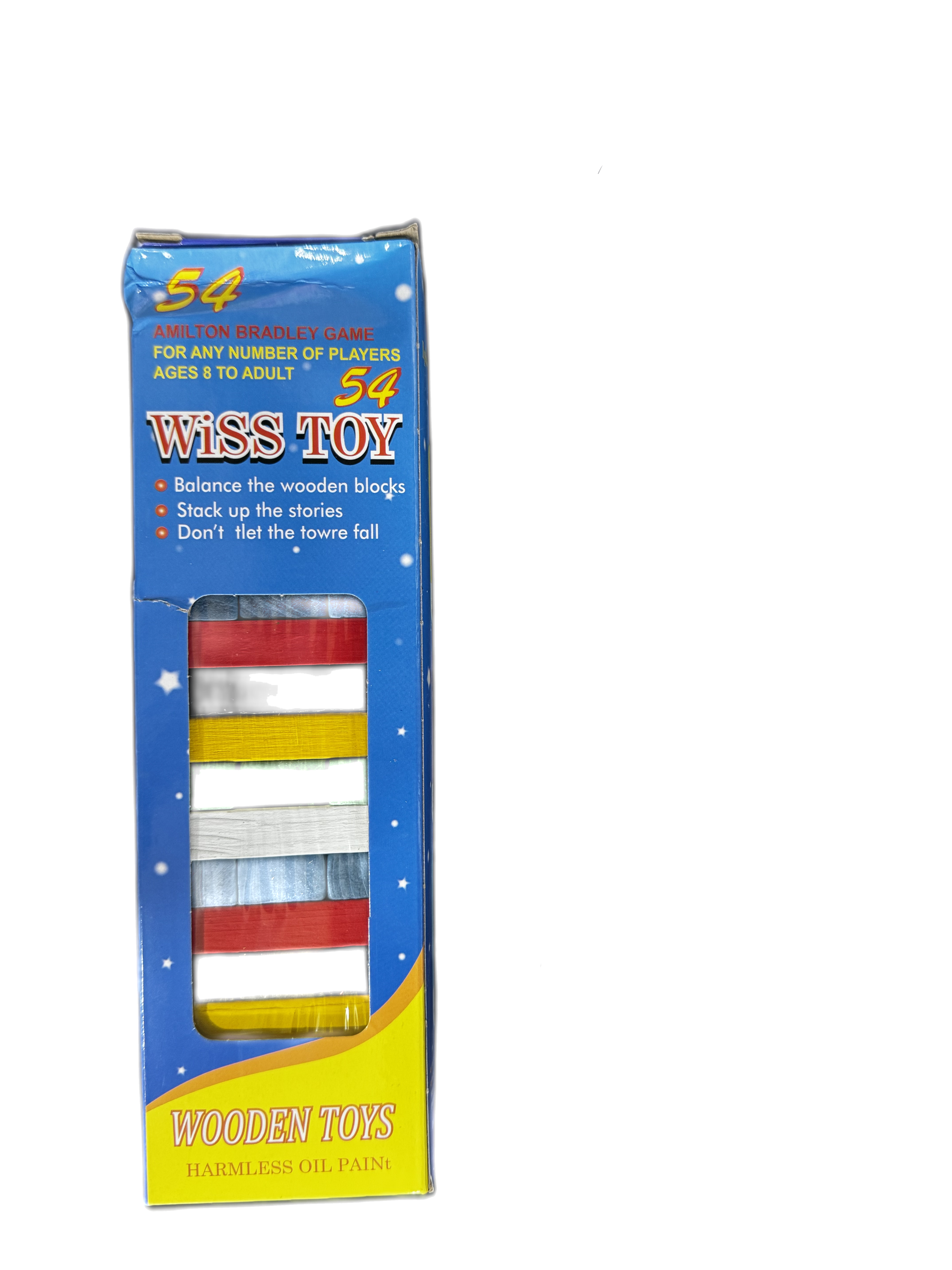 Вистой цвет дженга