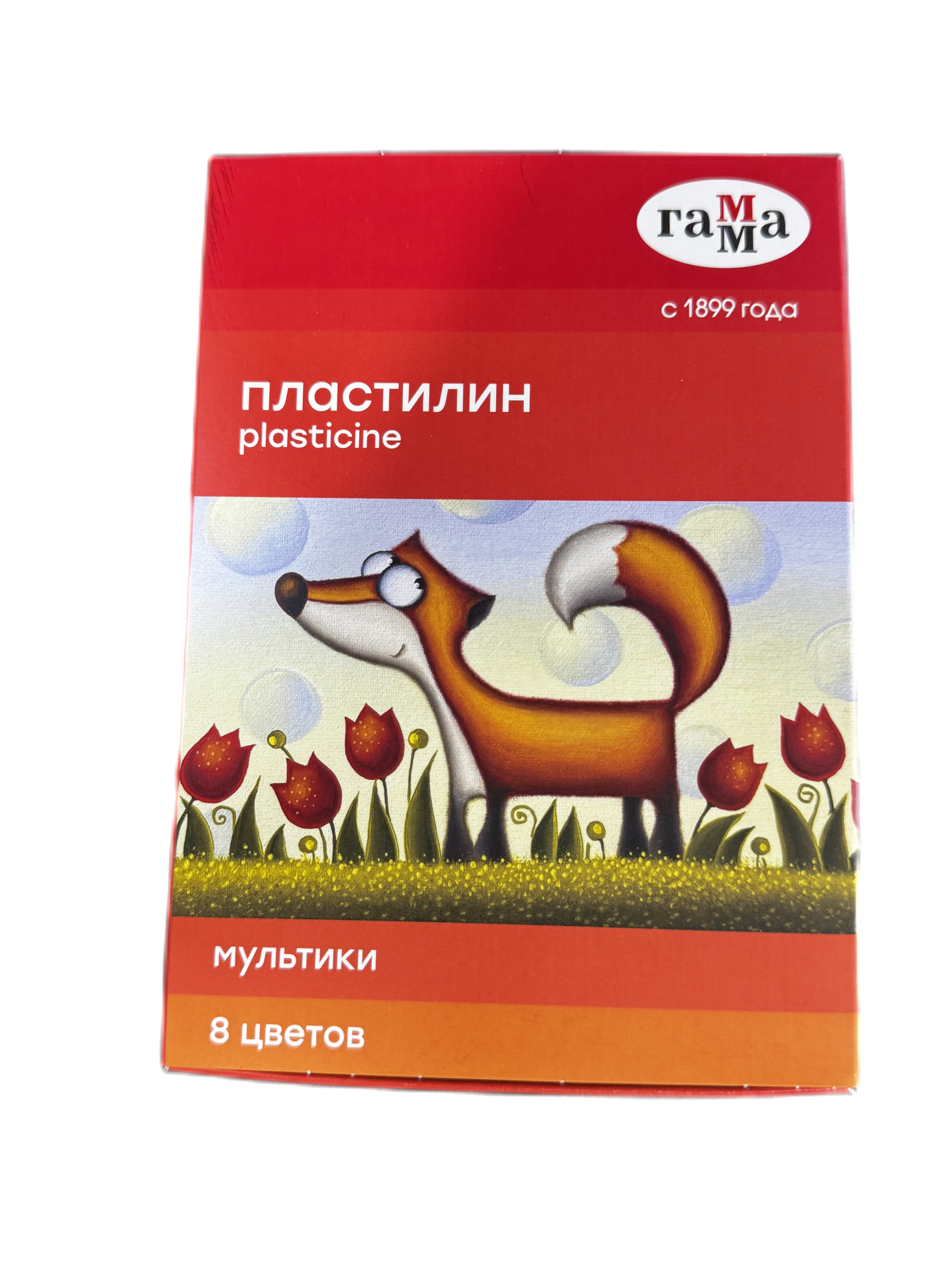 Пластелин гамма 8 цв