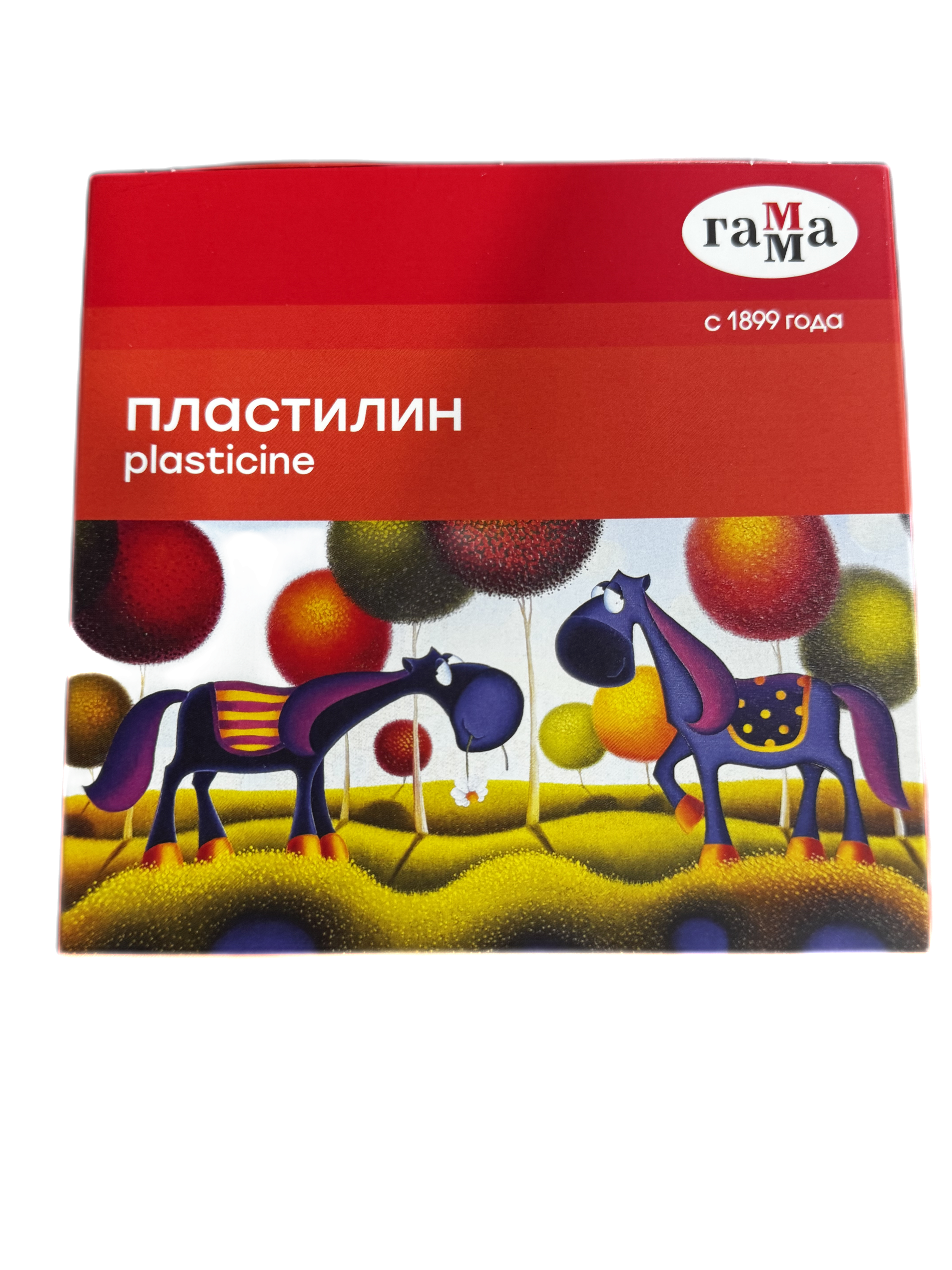 Пластелин гамма 10 цв