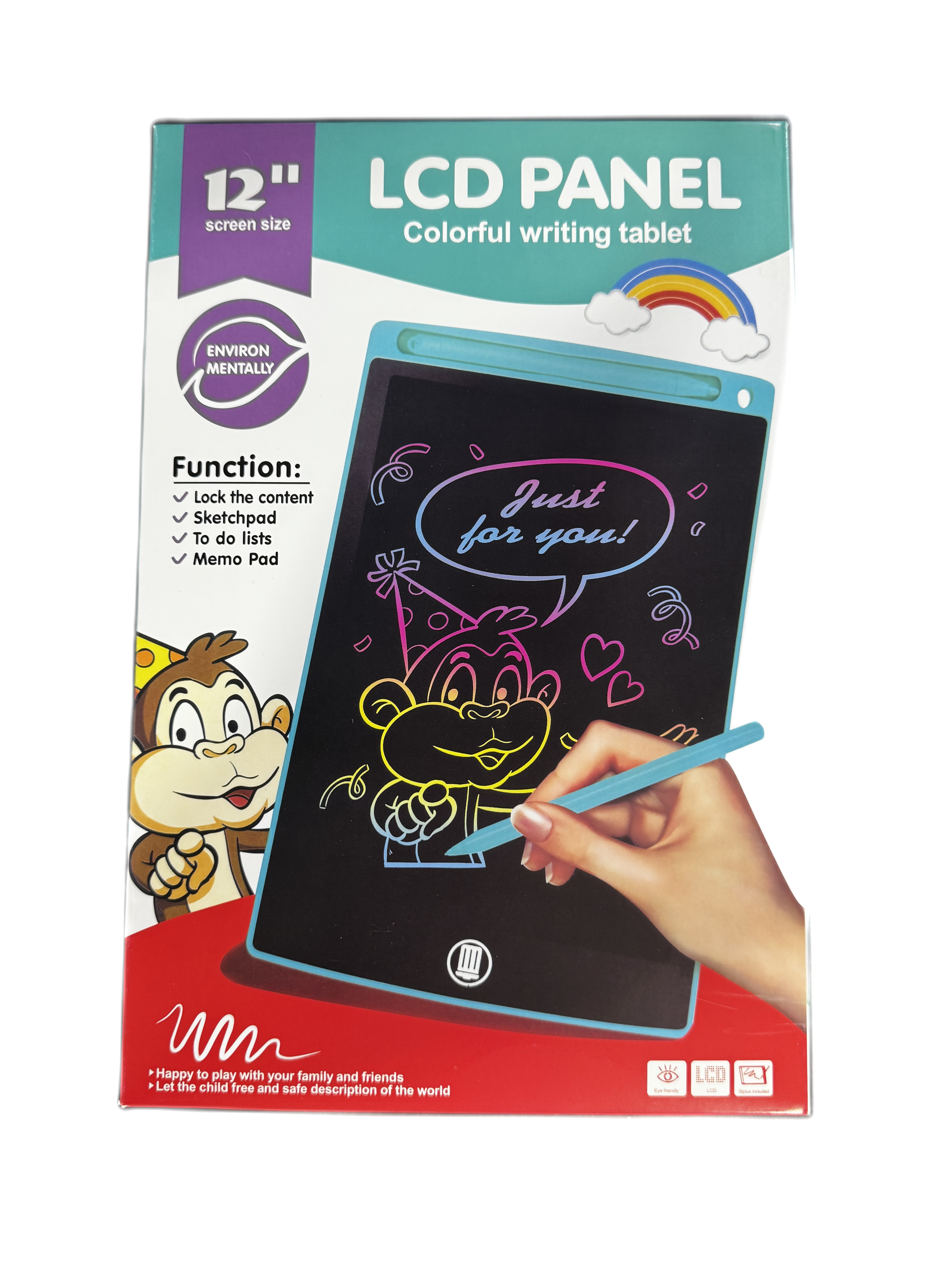 Доска эл цветной 12